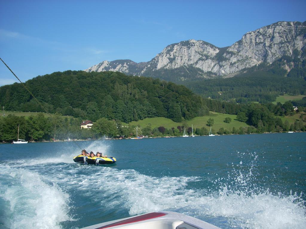 Attersee-Chalet Angermann Familie Spalt Steinbach am Attersee Exterior foto